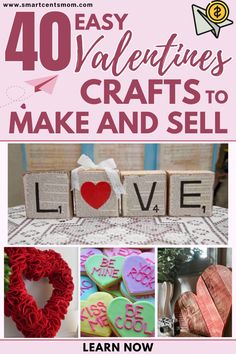 valentine's day crafts to make and sell