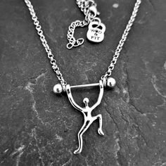 Kettlebell Wod, Workout Gifts, Crossfit Gifts, Crossfit Girl, Fitness Jewelry, Barbell Workout, Gym Gifts, Personalized Couple Gifts, Fitness Gifts