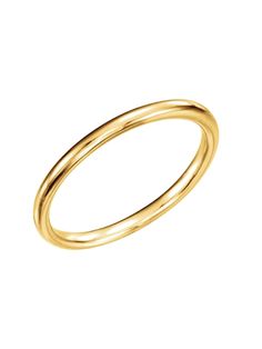 Mix this simple 14K gold band in with any stack to add texture and beauty. Classic Yellow Gold Stackable Halo Rings, Classic Yellow Gold Stackable Rings For Formal Occasions, Classic Yellow Gold Stackable Rings For Formal Events, Yellow Gold Stackable Rings With Halo Design, Yellow Gold Rounded Jewelry With Shiny Finish, Formal Yellow Gold Ring With Shiny Finish, 14k Yellow Gold Stackable Halo Rings, Yellow Gold Shiny Jewelry, Yellow Gold Halo Round Band Jewelry