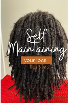 How To Take Care Of Your Locs, Taking Care Of Locs, Interlocks Hairstyles, Frizzy Locs Black Women, Retightening Locs, Locs Care Tips, How To Take Care Of Locs, Microlocs Maintenance