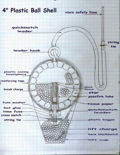 an instruction manual for the plastic ball shell