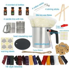 the contents of an ice cream making machine including instructions and pictures for how to use it