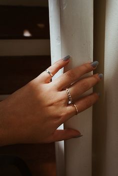 Silver Pinky Ring Band Ring Sterling Silver Ring - Etsy Dainty Hypoallergenic Stackable Promise Rings, Trendy Everyday Toe Rings, Trendy Silver Crystal Promise Ring, Simple Crystal Promise Ring, Classic Everyday Crystal Ring, Dainty Sterling Silver Midi Rings With Open Band, Dainty Silver Open Chain Ring, Dainty Sterling Silver Open Band Midi Rings, Simple Sterling Silver Midi Rings In Rose Gold