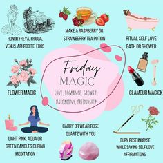 Friday Magick, Book Printables, Strawberry Tea, Witch Spell Book, Witchcraft For Beginners, Wicca Witchcraft