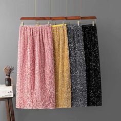 Womens Shimmering Sequin Maxi Skirt Collection Sequin Skirt For Party Season, Glamorous Long Skirt With Sequins, Glamorous Long Sequin Skirt, Long Party Skirt With Sequins, Long Sequined Party Skirt, Evening Bottoms With Sequins, Midi Skirt, Evening Sequin Midi Skirt, Evening Midi Skirt With Sequins, Party Midi Skirt With Sequins