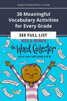 an image of a book cover with the words,'30 meaningful vocably activities for