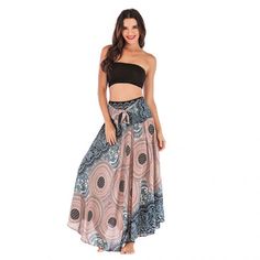 Summer Chiffon Boho Skirt  Price: 21.00 & FREE Shipping  #dreamcatchersph  #nativeamericanart#bohoismyjam  #gypsywarrior  #spiritualquotes  #meditations Flower Long Skirt, Exercise Dance, Belly Dance Skirt