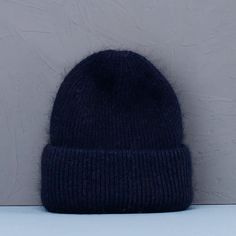 44202090987732 Casual Thick Beanie Hat, Blue Winter Hats One Size Fits All, Solid Warm Hat, One Size, Blue One-size Winter Hats, Solid Color One Size Winter Hats, Trendy Winter Beanie Mini Hat, Trendy Winter Mini Beanie Hats, Warm Blue Hats For Winter, Winter Black Mini Hats One Size