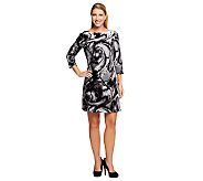 Isaac Mizrahi Live! Marble Print Knit Velvet Dress - A239011 Slouchy Outfit, Miss Me Outfits, Plus Size Looks, Black Velvet Dress, Marble Print, Body Shape, Velvet Dress, Designer Collection