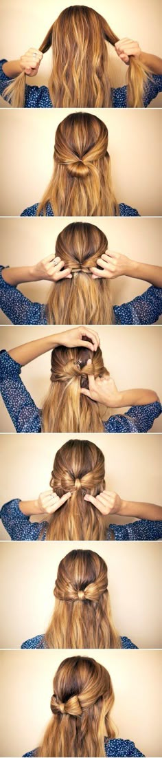 Follow me for more pins like this at: lovetaylorxoxo ♡ Fishtail Braid, Hair Envy, Great Hair, Hair Dos, Cute Hair, Hair Designs, Gorgeous Hair, Half Up, Nails Makeup