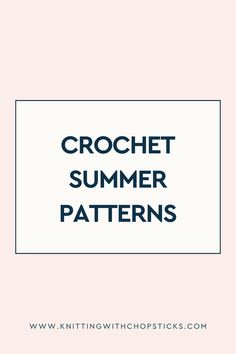 This board is all about summer crochet patterns for the warmer weather. You'll find summer crochet patterns for cute crochet tops, summer crochet cardigans, beach crop tops and crochet dresses as well as summer shawls, beach coverups and sun hats. Patterns are mostly easy crochet patterns for women and kids.