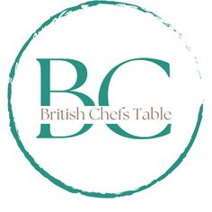 the logo for british chefs table