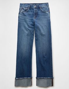 AE Stretch High-Waisted Stovepipe Cuffed Jean Womens Cuffed Jeans, Wide Leg Jeans Blundstones, Best Shoes To Wear With Jeans, Alison Victoria Clothing Style, Stove Pipe Jeans Outfit, Denim 90s Outfit, Womens Jeans 2024, Stovepipe Jeans Outfit, How To Wear Wide Leg Cropped Jeans