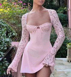 Free shipping + 10% off 💞 Pink Square Neck Evening Dress, Pink Fitted Bodice Mini Dress, Pink Mini Dress With Fitted Bodice, Pink Bodycon Evening Dress, Feminine Pink Dress With Square Neck, Chic Pink Mini Dress For Evening, Chic Pink Mini Dress For Cocktail, Pink Mini Dress With Fitted Bodice For Date Night, Feminine Pink Square Neck Mini Dress