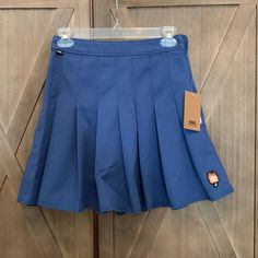 New With Tags. Brand: Vans Size 25 Waist. Fits Like A Juniors Small. Blue Vans, Vans Blue, Women's Vans, Womens Vans, Pleated Skirt, Womens Skirt, Color Blue, Skirt, Tags