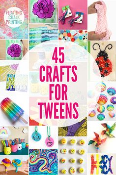 Fun Crafts For Teens, Creative Project Ideas, Diy Crafts For Teen Girls, Fun Summer Crafts, Teen Crafts, Diy Crafts For Teens, Wine Bottle Diy Crafts, Crafts For Girls, Fun Crafts For Kids