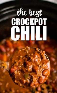 Chile Recipes Crockpot, Chili From Scratch, Chile Beans, Easy Crockpot Chili, Crockpot Chili Recipe, Easy Chili Recipe Crockpot, Slow Cooker Chili Recipe, Recipe Crockpot, Chili Recipe Crockpot