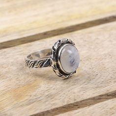 Rainbow Moonstone Ring, 925 Sterling Silver Ring, June Birthstone Ring, Cabochon Ring, Handmade Jewelry, Bohemian Ring, Gift For Women Gemstone Name - Rainbow Moonstone  Stone Quality - AAA Ring Weight - 6.45 gm Ring Length - 2 cm  Ring Width - 1.6 cm Stone Shape - As shown in the picture Ring Size - All Ring Size Available  You'll get the exact product as shown in the pictures We serve complete 925 sterling silver Jewelry and genuine properties of the stone. The products are dispatched from the G Ring, Picture Ring, June Birthstone Ring, Fire Ring, Bohemian Ring, Moonstone Stone, Rainbow Moonstone Ring, Cabochon Ring, Bohemian Rings