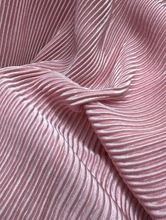 "Pink lightweight stretch pleated satin fabric, 58\" wide We do our best to ensure that our photos are as true to color as possible. Colors may vary per screen. We do not accept returns based on difference in color. For exact color matching please order a swatch." Fabric Mood Fabrics, Pink Fabric Texture, Satin Fabric Texture, Blush Pink Bedroom Decor, Fabric Texture Pattern, Fabric Aesthetic, Sewing Aesthetic, Pink Fabrics, Light Pink Fabric