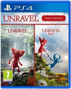 two video game covers for unravel and unravel