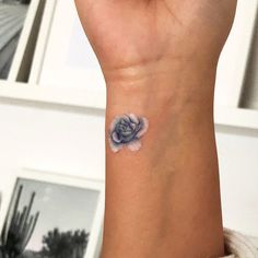 Realistic Flower Tattoo, Tattoo Ink Sets, Long Lasting Temporary Tattoos, Romantic Tattoo, Blue Rose Tattoos, Flower Wrist Tattoos, Marquesan Tattoos, Temporary Tattoo Designs