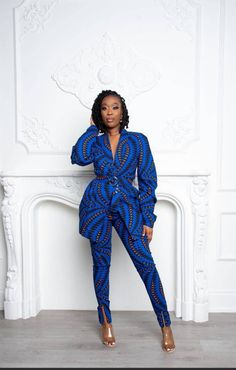 African Pants Suit, African Jacket, Ankara Suit, Kimono Pants, African Kimono, African Print Kimono, African Pants, Ankara Kimono, African Print Pants