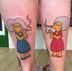 Glow Tattoo, Sister Tat, Epic Tattoo, Witch Tattoo, Geek Tattoo, Badass Tattoos, Cartoon Tattoos