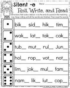 a worksheet with words and pictures to help students learn how to read the word