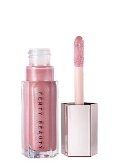 Fenty Beauty Lip Gloss, Fenty Face, Best Pink Lipstick, Fenty Beauty Gloss Bomb, Julien Tanti, Ideal Makeup, Vanilla Scent, Fancy Makeup, Lip Colour