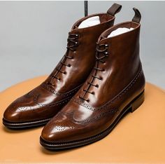 Sleek sellouts! 🤓. Order Handmade Men's Chelsea Boot,Men's Chocolate Brown Leather Classic Fashion Boot. at $169.97 #Boots #Leather #Handmade #Shoes #chelsea #jacket #studdedjacket #fashion #biker #sale Brown Boots Fashion, Ankle Leather Boots, Leather Boots For Men, Button Boots, Chelsea Boots Mens, Ankle Boots Leather, Botas Chelsea, Brogue Boots, Mens Ankle Boots