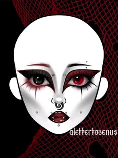 🦷🩸𓋹𖤐🪦⋆₊  #goth #gothic #07 #UK #trans #tradgoth #tradgothmakeup #gothboy #gothgirl #alt #altboy #altgirl #hehim #femboy #femboyfriday Goth Templates, Valentines Goth Makeup, Deathrocker Makeup, Unique Goth Makeup, Goth Makeup Drawing, Goth Valentines Makeup, White Goth Makeup, Colorful Goth Makeup