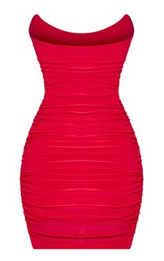 *PRE-ORDER* VALENTINES DAY COLLECTION ❤️ Ruched Bodycon Strapless Dress, Strapless Dress With Ruched Bodice, Ruched Mini Dress With Straight Neckline For Date Night, Chic Bodycon Mini Dress With Ruched Sides, Bodycon Strapless Dress With Ruched Bodice, Ruched Bodycon Strapless Mini Dress, Bodycon Ruched Strapless Mini Dress, Ruched Strapless Mini Dress For Date Night, Strapless Ruched Bodycon Dress In Flirty Style