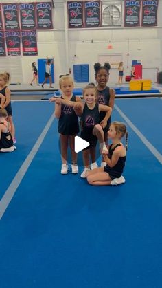 Megan on Instagram: "It was a tiny day 💙" Small Team Cheer Pyramid, Flag Cheer Stunts, Tiny Mite Cheer Stunts, 3 Person Cheer Stunts Easy, Cheer Extension Stunt, Mini Cheer Stunts, Tiny Cheer Stunts, Cheer Games For Little Kids