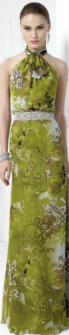 Barcelona 2016, Apple Green, 2016 Fashion, Beautiful Gowns, Green Fashion, Beautiful Fashion, All About Fashion, Couture Fashion