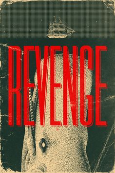 an old poster with the words revenge on it