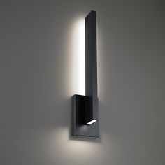 Modern Forms - WS-W18122-40-BK - LED Outdoor Wall Light - Mako - Black Light On The Wall, Step Lighting Outdoor, Roof Gardens, Modern Lighting Design, Led Outdoor Wall Lights, Outdoor Sconces, Modern Sconces, Barn Lighting, Step Lighting