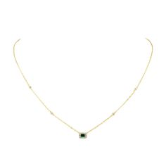 The Nora Emerald Necklace is the perfect necklace to add that elegant sparkle to any look! The gold chain and Emerald CZ Stones compliment each other perfectly, you can wear it solo or layer it with other gold chains for the perfect timeless look! 16"2" ext Tarnish and Water Resistant Hypoallergenic 18K Gold Plated over Sterling Silver Gold Emerald Necklace, Emerald Necklace, Gold Filled Jewelry, Original Gift, Christmas Wishlist, Cz Stone, Semi Precious Gemstones, Gold Chain, Gold Chains