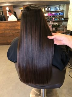 Chocolate Balayage, Dark Chocolate Hair, Dark Chocolate Brown Hair, Balayage Straight, Dark Brunette Hair