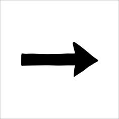 an arrow pointing to the right on a white background