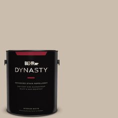 a brown paint with the words dynastiy on it