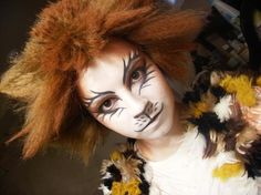 bing images of theater make-up | halloween cat face makeup - Bing Images Halloween Cat Face Makeup, Halloween Cat Face, Cat Costume Makeup, Cat Face Makeup, Cinderella Makeup, Makeup Halloween Ideas, Stage Make Up, Circus Makeup