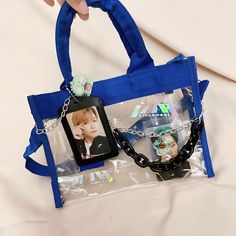 READ ALL OF CAPTION PLS💗 Material: PVC (0.3 cm) Size: 24x7x20 cm Strap length: 100 cm (You can adjust it) Zip: ykk metal You will get: 1. Clear Cross Bag with chain 2. PC holder 3. P1H Holo Sticker 4. 2 PC (random) 5. Other accessories Note: 1. Do not forget to chat us your valid phone number for custom declaration data after order. 2. We are really sorry, you cannot cancel the order or refund your money after order and shipment. 3. Checking you order regularly by tracking the shipment number o Blue Bags With Adjustable Strap For Streetwear, Ateez Sling Bag, Blue Rectangular Bag With Clear Strap, Pc Holder, Blue On-the-go Bag With Zipper Closure, Blue Nylon Bag With Anti-theft Pocket, Really Sorry, Bag With Chain, Cross Bag