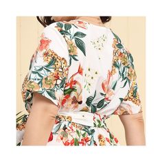 High Waist V-Neck Floral Beige Plus Dress  Material: 4 way stretch (100% polyester, micro-elastic)  Size: S, M, L, XL, 2XL, 3XL, 4XL, 5XL Color: Beige  Season: Spring, Autumn, Summer   Occasion: Leisure, Outdoor, Daily, Vacation, Beach Vacation White Non-stretch Maxi Dress With V-neck, White Floral Print V-neck Wrap Dress, White V-neck Wrap Dress For Vacation, Printed V-neck Wrap Dress For Vacation, White Stretch V-neck Maxi Dress, White V-neck Stretch Maxi Dress, Spring V-neck Stretch Dress With Surplice Neckline, White Flowy V-neck Wrap Dress, White Stretch Maxi Dress With Floral Print