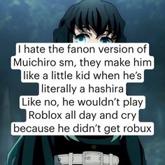 Muichirou Tokitou, Dont Test Me, So Annoying, Play Roblox, Art Class, Vocaloid, Demon Slayer, Anime, Quick Saves