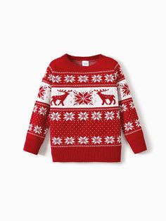 Get into the holiday spirit with our cozy and stylish Christmas deer snowflake sweater for the whole family.
* Please add each size separately to your shopping cart
* Product features: Thick and imported
* Fabric characteristics: Acrylic
* Piece of product: 1 top
* Neckline: Round
* Sleeves: Long
* Style: Casual with Christmas deer and snowflake designs
* Fit: Moderate
* Length: Standard
* Source of goods: Import
* Supplier: PatPat