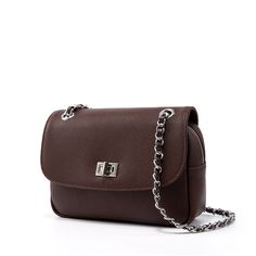 Free U.S. shipping. Style: Commuting , color:Brown, suite for season：Spring, Summer, Autumn, Winter ，Anniversary, Going out, Hanging out, Material Genuine Leather, Women's Coffee Leather Flap Chain Shoulder Bag Classic Brown Flap Bag With Chain Strap, Classic Brown Shoulder Bag With Chain Strap, Brown Flap Bag With Chain Strap For Daily Use, Brown Flap Bag With Chain Strap For Everyday Use, Brown Chain Strap Flap Bag For Evening, Brown Evening Flap Bag With Chain Strap, Brown Shoulder Bag With Chain Strap For Daily Use, Everyday Brown Flap Bag With Chain Strap, Brown Satchel With Chain Strap For Everyday