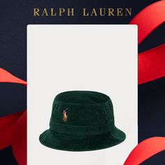 Ralph Lauren’s signature multicolored embroidered Pony accents the front of this corduroy bucket hat. Corduroy Bucket Hat, S Signature, Bucket Hat, Accessories Hats, Classic Style, Mens Accessories, Ralph Lauren, Hats, Free Shipping