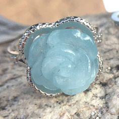 Easter Birthday, Birthstone Colors, Gem Ring, Gems Crystals, March Birthstone, Natural Aquamarine, Love Jewelry, March Birth Stone