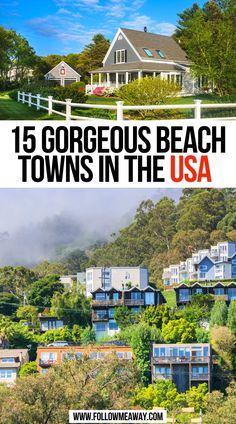 15 Gorgeous Beach Towns in the USA Usa Trips, Prettiest Beach, Maine Beach, Vacations In The Us, Travel America, Visit Usa