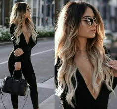 Best Ombre Hair, Brown Ombre Hair, Pinterest Hair, Ombre Hair Color, Hair Inspiration Color, Blonde Balayage, Brunette Hair